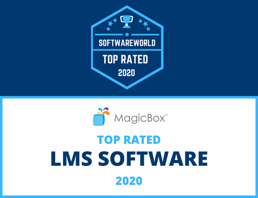 MagicBox™  Recognized as Top LMS by SoftwareWorld.io
